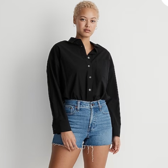 Madewell high-waisted frayed-hem jean shorts -will drop for closer clear out! - Picture 9 of 12